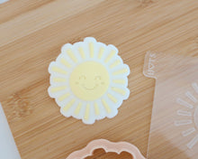 Load image into Gallery viewer, Happy Sunshine Fondant Cookie Embosser / Cutter - Made in the UK with Love from House of Toot Sweet - Just £6! Shop now at House of Toot Sweet