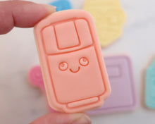 Load image into Gallery viewer, Staitionary Fondant Cookie Stamps / Cutters - Made in the UK with Love from House of Toot Sweet - Just £6.50! Shop now at House of Toot Sweet