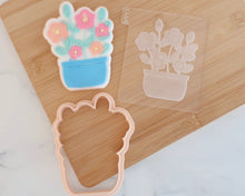 Load image into Gallery viewer, Flower Pot Fondant Cookie Embosser / Cutter - Made in the UK with Love from House of Toot Sweet - Just £6.50! Shop now at House of Toot Sweet