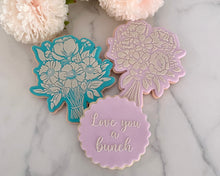 Load image into Gallery viewer, Love You A Bunch Fondant Embosser