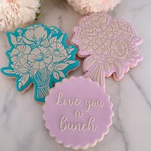 Load image into Gallery viewer, Love You A Bunch Fondant Embosser