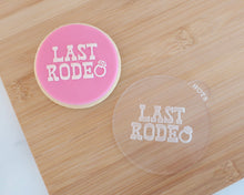 Load image into Gallery viewer, Last Rodeo Fondant Embosser - Made in the UK with Love from House of Toot Sweet - Just £6.50! Shop now at House of Toot Sweet