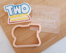 Load image into Gallery viewer, Two Infinity and Beyond Fondant Cookie Embosser / Cutter