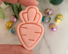Load image into Gallery viewer, Mini Carrot Fondant Stamp & Cookie cutter