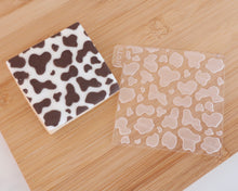 Load image into Gallery viewer, Cow Print Texture Fondant Cookie Embosser