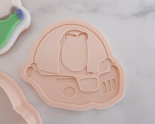 Load image into Gallery viewer, Buzz Spaceman Fondant Pop Embosser and Cutter