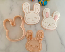 Load image into Gallery viewer, Bunny Face Fondant Stamp & Cookie cutter