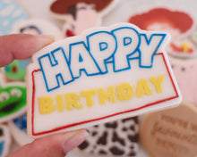 Load image into Gallery viewer, Happy Birthday Fondant Cookie Embosser / Cutter