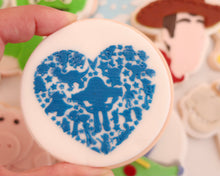 Load image into Gallery viewer, Toy Story Heart Texture Fondant Cookie Embosser