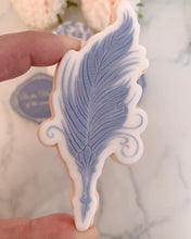 Load image into Gallery viewer, Feather Pen Fondant Embosser and Cutter