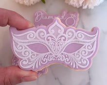 Load image into Gallery viewer, Masquerade Mask Fondant Embosser and Cutter