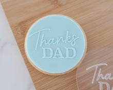 Load image into Gallery viewer, Thanks Dad Embosser - Made in the UK with Love from House of Toot Sweet - Just £6.50! Shop now at House of Toot Sweet