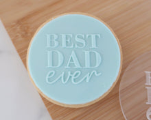 Load image into Gallery viewer, Best Dad Ever Embosser - Made in the UK with Love from House of Toot Sweet - Just £6.50! Shop now at House of Toot Sweet