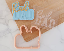 Load image into Gallery viewer, Rad Dad Embosser / Cutter - Made in the UK with Love from House of Toot Sweet - Just £6.50! Shop now at House of Toot Sweet