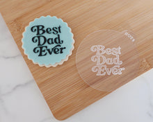 Load image into Gallery viewer, Best Dad Ever Retro Embosser - Made in the UK with Love from House of Toot Sweet - Just £6.50! Shop now at House of Toot Sweet