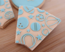 Load image into Gallery viewer, Football Mad Pizza Platter Fondant Cookie Embosser / Cutter - Made in the UK with Love from House of Toot Sweet - Just £5.50! Shop now at House of Toot Sweet