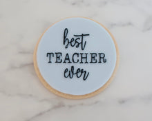 Load image into Gallery viewer, Best Teacher Ever Embosser - Made in the UK with Love from House of Toot Sweet - Just £6! Shop now at House of Toot Sweet