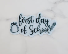 Load image into Gallery viewer, First Day Of School Embosser / Cutter - House of Toot Sweet