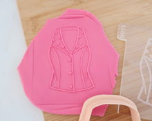 Load image into Gallery viewer, Cowgirl Waistcoat Embosser / Cutter - Made in the UK with Love from House of Toot Sweet - Just £6! Shop now at House of Toot Sweet