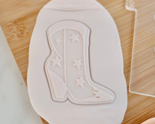 Load image into Gallery viewer, Cowgirl Boot Embosser / Cutter - Made in the UK with Love from House of Toot Sweet - Just £6! Shop now at House of Toot Sweet