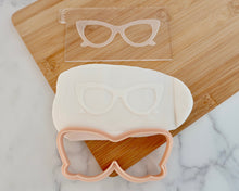 Load image into Gallery viewer, 1950s Cat Eye Glasses Embosser / Cutter - Made in the UK with Love from House of Toot Sweet - Just £6! Shop now at House of Toot Sweet