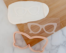 Load image into Gallery viewer, 1950s Cat Eye Glasses Embosser / Cutter - Made in the UK with Love from House of Toot Sweet - Just £6! Shop now at House of Toot Sweet