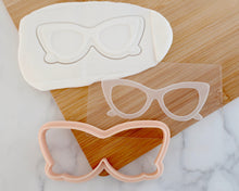 Load image into Gallery viewer, 1950s Cat Eye Glasses Embosser / Cutter - Made in the UK with Love from House of Toot Sweet - Just £6! Shop now at House of Toot Sweet