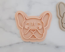 Load image into Gallery viewer, Frenchie Dog Cookie Cutter and Stamp - Made in the UK with Love from House of Toot Sweet - Just £5! Shop now at House of Toot Sweet