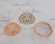 Load image into Gallery viewer, Dachshund Dog Face Cookie Cutter and Stamp - Made in the UK with Love from House of Toot Sweet - Just £5! Shop now at House of Toot Sweet
