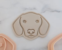 Load image into Gallery viewer, Dachshund Dog Face Cookie Cutter and Stamp - Made in the UK with Love from House of Toot Sweet - Just £5! Shop now at House of Toot Sweet