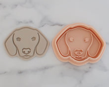 Load image into Gallery viewer, Dachshund Dog Face Cookie Cutter and Stamp - Made in the UK with Love from House of Toot Sweet - Just £5! Shop now at House of Toot Sweet