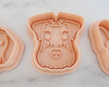 Load image into Gallery viewer, Schnauzer Dog Face Cookie Cutter and Stamp - Made in the UK with Love from House of Toot Sweet - Just £5! Shop now at House of Toot Sweet