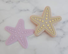 Load image into Gallery viewer, Starfish Cookie Cutter and Embosser - Made in the UK with Love from House of Toot Sweet - Just £5.50! Shop now at House of Toot Sweet