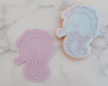 Load image into Gallery viewer, Seahorse Cookie Cutter and Embosser