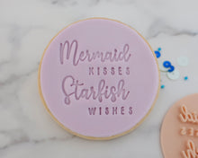 Load image into Gallery viewer, Mermaid Kisses Starfish Wishes Cookie Stamp - Made in the UK with Love from House of Toot Sweet - Just £5! Shop now at House of Toot Sweet