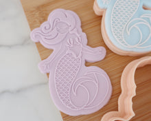 Load image into Gallery viewer, Cute Mermaid Cookie Cutter and Embosser - Made in the UK with Love from House of Toot Sweet - Just £6.50! Shop now at House of Toot Sweet