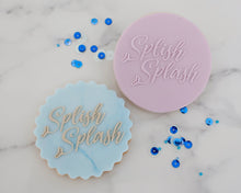 Load image into Gallery viewer, Splish Splash Cookie Embosser - Made in the UK with Love from House of Toot Sweet - Just £6! Shop now at House of Toot Sweet