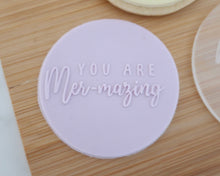 Load image into Gallery viewer, You are Mermazing Cookie Embosser - Made in the UK with Love from House of Toot Sweet - Just £5.50! Shop now at House of Toot Sweet