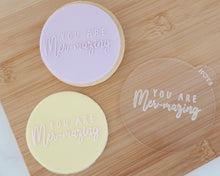 Load image into Gallery viewer, You are Mermazing Cookie Embosser - Made in the UK with Love from House of Toot Sweet - Just £5.50! Shop now at House of Toot Sweet
