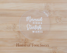 Load image into Gallery viewer, Mermaid Kisses Starfish Wishes Cookie Embosser