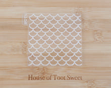 Load image into Gallery viewer, Mermaid Scales Linear Texture Pattern Cookie Embosser