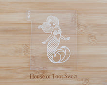Load image into Gallery viewer, Cute Mermaid Cookie Cutter and Embosser - Made in the UK with Love from House of Toot Sweet - Just £6.50! Shop now at House of Toot Sweet