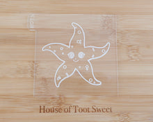 Load image into Gallery viewer, Happy Starfish Cookie Cutter and Embosser