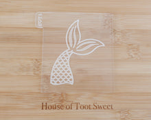 Load image into Gallery viewer, Mermaid Tail Cookie Cutter and Embosser - Made in the UK with Love from House of Toot Sweet - Just £6.50! Shop now at House of Toot Sweet