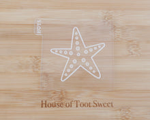 Load image into Gallery viewer, Starfish Cookie Cutter and Embosser - Made in the UK with Love from House of Toot Sweet - Just £5.50! Shop now at House of Toot Sweet