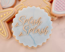 Load image into Gallery viewer, Splish Splash Cookie Embosser