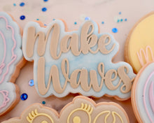 Load image into Gallery viewer, Make Waves Cookie Cutter and Embosser - Made in the UK with Love from House of Toot Sweet - Just £6! Shop now at House of Toot Sweet