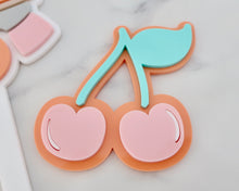 Load image into Gallery viewer, Cherry Acrylic Cake Charm/ Topper - Made in the UK with Love from House of Toot Sweet - Just £9! Shop now at House of Toot Sweet