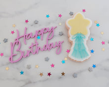 Load image into Gallery viewer, Star Balloon with Tassels Cookie Cutter & Embosser - Made in the UK with Love from House of Toot Sweet - Just £6! Shop now at House of Toot Sweet