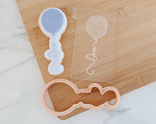 Load image into Gallery viewer, Balloon with Ages 1-10 Cookie Cutter & Embosser - Made in the UK with Love from House of Toot Sweet - Just £6! Shop now at House of Toot Sweet